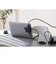 エレコム　MAGKEEP 7in1 ドッキングステーション スマホ対応/5Gbps  USB Type-C ハブ 磁力固定 持ち運び マグネットリング付 ブラック DSTN071BPBK