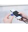 エレコム　MAGKEEP 7in1 ドッキングステーション スマホ対応/5Gbps  USB Type-C ハブ 磁力固定 持ち運び マグネットリング付 ブラック DSTN071BPBK