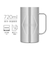 サーモス　食洗対応真空断熱ジョッキ720ml ステンレス2 JDK721S2