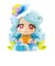 バンダイ　びっくらたまご 名探偵プリキュア！ おすわりマスコット(単品) ﾋﾞｯｸﾗﾀﾝﾌﾟﾘｵﾜﾘﾏｽｺｯﾄ