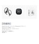 SHOKZ　完全ワイヤレスイヤホン OpenFit Air 2 ［ワイヤレス(左右分離) / 耳かけ型 / Bluetooth対応］ ブラック OPENFITAIR2