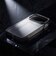 レイアウト　iPhone 18 Pro ケース / ハイブリッド タフケース Puffull ＋レンズガードリング / クリアブラック RTP58CMD1CB