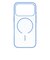 トリニティ　iPhone 18 Pro Max / 17 Pro Max ［Luce］ マグネット吸着式アクセサリー対応 背面クリアハードケース クリア×ブルー TRIP26L3LUMSCSMBL