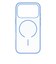トリニティ　iPhone 18 Pro Max / 17 Pro Max ［Luce］ マグネット吸着式アクセサリー対応 背面クリアハードケース クリア×ブルー TRIP26L3LUMSCSMBL