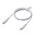 ビックアイデア　USB Type-C to Type-C シリコーンケーブル 2.0m ホワイト BITUC60S1CC200W