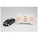 ハピネット　ミニカーR/C ピックアップBブラック [単3形乾電池2本使用(別売)] ﾐﾆｶｰRCPUBﾌﾞﾗｯｸ