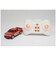 ハピネット　ミニカーR/C ピックアップRレッド [単3形乾電池2本使用(別売)] ﾐﾆｶｰRCPURﾚｯﾄﾞ