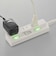 ビックアイデア　個別スイッチ付節電タップ3個口3m ［3.0m / 3個口 / スイッチ付き(個別)］ 白 BITST331W