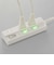 ビックアイデア　個別スイッチ付節電タップ3個口3m ［3.0m / 3個口 / スイッチ付き(個別)］ 白 BITST331W