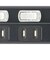 ビックアイデア　USB付き節電タップType-C付3個口1m2ポート ［1.0m / 3個口 / スイッチ付き(個別) / 2ポート］ BITUT312AC1K