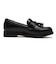 W5022　TASSEL LOAFER 3　BLACK　634421-0001