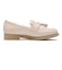 W5022　TASSEL LOAFER 3　LT.BEIGE　634421-0002
