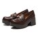 W5028　TANK LOAFER 6.5　DK.BROWN　634919-0002