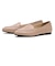 W5034　PT STUDS FLAT 1　PINK BEIGE　664200-0002