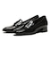 W5037　HEEL LOAFER 3.5　E/BLACK　664204-0002