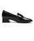 W5037　HEEL LOAFER 3.5　E/BLACK　664204-0002