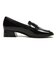 W5037　HEEL LOAFER 3.5　E/BLACK　664204-0002