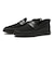 SR07065　KNIT LOAFER　BLACK/BLACK　665439-0001