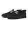 SR07065　KNIT LOAFER　BLACK/BLACK　665439-0001