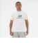 MT41502WT　M NB Stacked Logo Tｼｬﾂ　WT　677034-0001