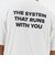 MT41554WT　M Shifted ｵｰﾊﾞｰｻｲｽﾞ Tｼｬﾂ　WT　677040-0001