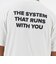 MT41554WT　M Shifted ｵｰﾊﾞｰｻｲｽﾞ Tｼｬﾂ　WT　677040-0001