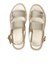 W30291　W CLOUDFEEL TILDEN SANDAL　SOFT GOLD LTR　679877-0001