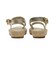 W30291　W CLOUDFEEL TILDEN SANDAL　SOFT GOLD LTR　679877-0001