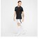BV6708　M PARK VII JSY SS　010BLACK/WHITE　680149-0001