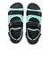 397543　JS MASH UP SANDAL　*05MINT/BLK　678985-0003