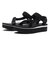 T1102451　W FLATFORM UNIVERSAL MESHPRINT　BLK　677234-0001