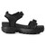 USS24058045　Disruptor Wedge Sandal Lux　*BLACK/GOLD　677871-0001