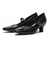 JE-MS54　BICOLOR PUMPS5　BLACK　681345-0001