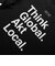 124-019005　AKT LOCAL LOOSE FIT SPORTS TEE　BLACK　681633-0002