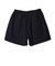 523-015005　BASIC SHORT WIDE PANTS　BLACK　681631-0001
