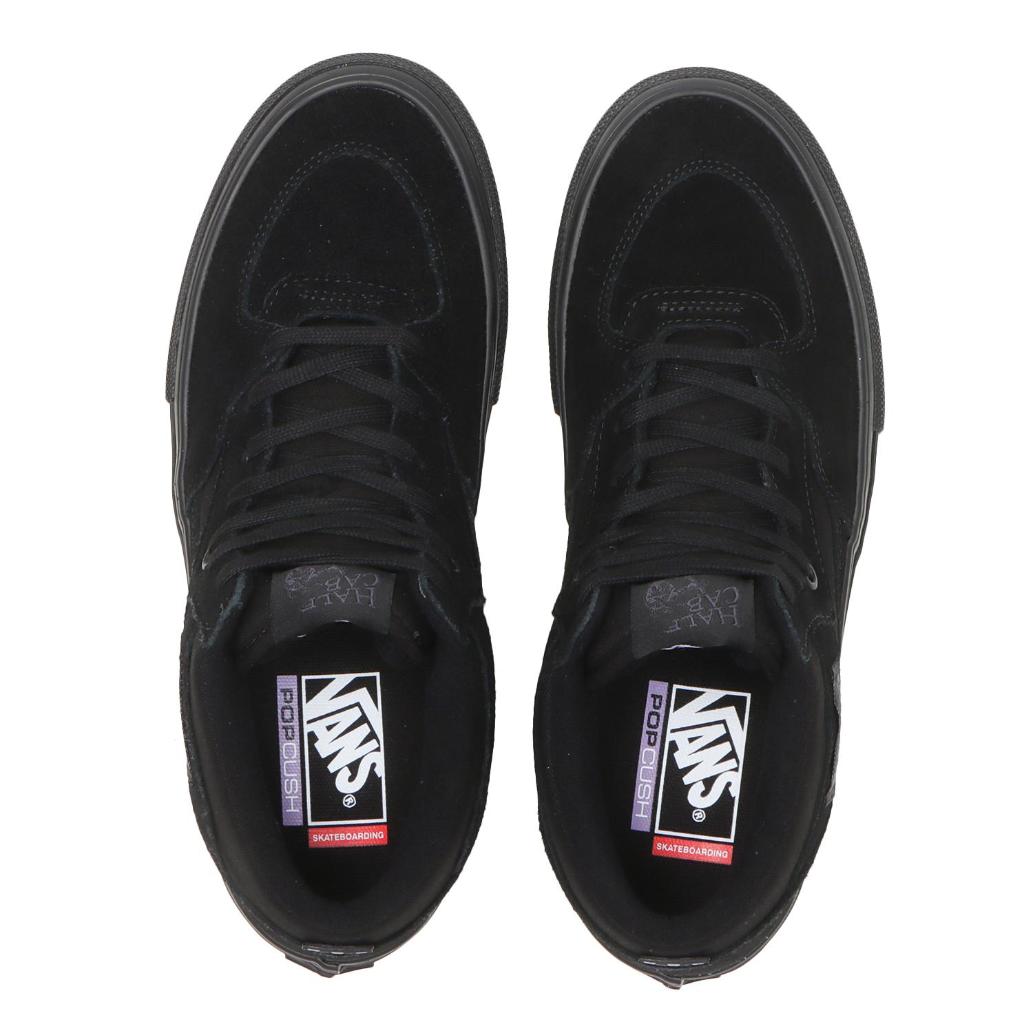VN0A5FCDBKA　MN SKATE HALF CAB　BLACK/BLACK　680586-0001