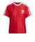IX5504　W 3 STRIPE TEE(PINST)　BETTERSCARLET　682429-0001