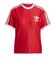 IX5504　W 3 STRIPE TEE(PINST)　BETTERSCARLET　682429-0001