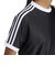 IX5505　W 3 STRIPE TEE(PINST)　BLACK　682430-0001