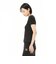 629012　W CLASSICS RIBBED SLIM TEE　01BLK　683997-0001