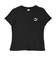 629012　W CLASSICS RIBBED SLIM TEE　01BLK　683997-0001