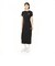 629012　W CLASSICS RIBBED SLIM TEE　01BLK　683997-0001
