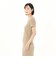 629012　W CLASSICS RIBBED SLIM TEE　67OAK BRANCH　683997-0002