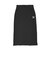 629017　W CLASSICS RIBBED MIDI SKIRT　01BLK　683998-0001