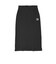 629017　W CLASSICS RIBBED MIDI SKIRT　01BLK　683998-0001