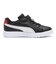 402088　17-21 COURTFLEX V3 NU PS　*01BLK/WHT　682536-0001
