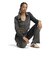 JN3019　W RIB CARDIGAN　CARBON　683024-0001