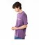 124K1011700　M EMB LETTERED SS TEE　GRAPE　682620-0003