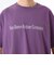 124K1011700　M EMB LETTERED SS TEE　GRAPE　682620-0003