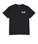 124K1012800　M Checket Flags TEE　BLACK　682622-0002